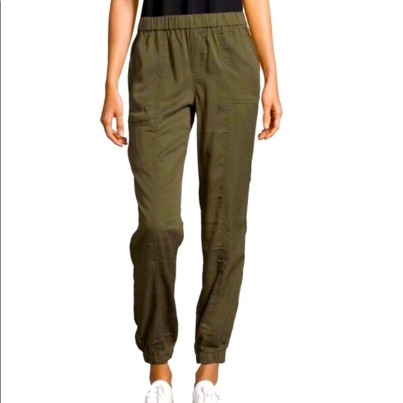 “PHILOSOPHY” Tencel Cargo Joggers - Picture 1 of 15